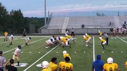 Raider TD in scrimmage vs Cornell