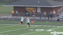 Montana recruit making a one handed snag through traffic
