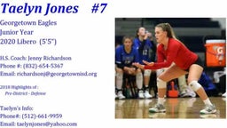 Taelyn Jones - Defensive Highlights