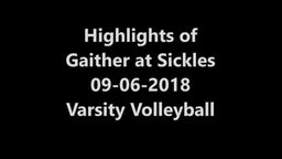 Highlights Gaither at Sickles 09-06-2018