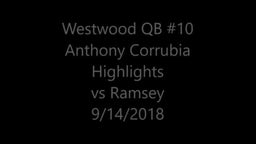 Anthony Corrubia #10 QB