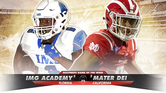 Zack Poff takes a look at the Top 10 Games of the Week led by a huge showdown between No. 2 Mater Dei (CA) and No. 5 IMG Academy (FL).