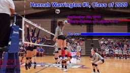 Hannah Warrington #3 Liberty-Benton vs Leipsic Highlights
