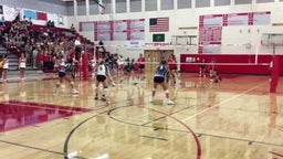 Allie Flynn #7, Class of 2020 Setter, Highlights Mead vs Shadle Park