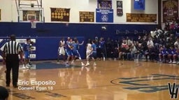 Eric Esposito Block and a three!