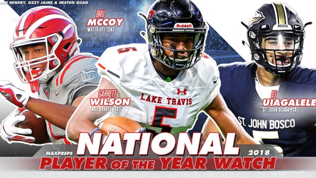 Zack Poff takes a look at the 10 players selected for our first MaxPreps Football Player of the Year Watch List.