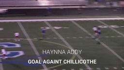HAYNNA ADDY - GOAL - CHILLICOTHE