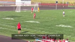 HAYNNA ADDY - GOAL LOGAN ELM