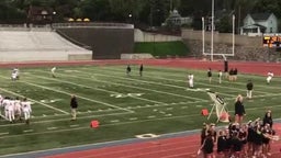 Sairge Saldivar Pregame Warmup 35yd Field Goal at Ottawa Hills 9.28.18