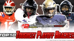 Top 10 Toughest High School Football Playoff Brackets