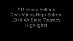#11 Emee Fellens 2018 4A AIA State Highlights