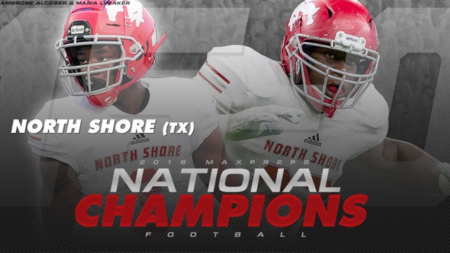 This week's rankings are presented by the Army National Guard. North Shore ends the season at No. 1 after finishing the year undefeated and winning the Texas 6A Division I state championship. 

Get more information about the National Guard HERE: www.nationalguard.com