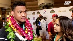 Tua Tagovailoa interview at Polynesian Bowl