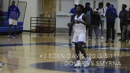 #3 Eden Davis/20 PG/511/Dover vs Smyrna