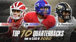 Top 10 Quarterbacks from Class of 2020