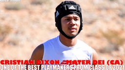 Mater Dei's new playmaker - Cristian Dixon