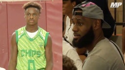 Bronny James & Zaire Wade highlights