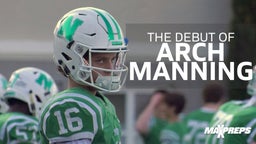 Arch Manning impressive in debut