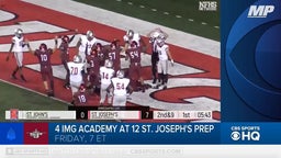 No. 4 IMG Academy (FL) vs. No. 12 St. Joseph's Prep (PA) preview
