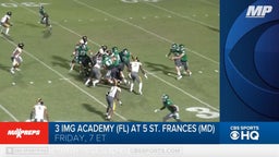 No. 5 St. Frances Academy vs. No. 3 IMG Academy preview