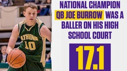 Joe Burrow High School Basketball Footage