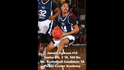 Jamari Jackson #14, Mr. Basketball Candidate for 1A