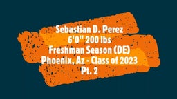 Freshman Season Defense Pt. 2