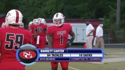 2021 Clemson commit Barrett Carter highlights