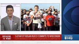 5-star Nolan Rucci commits to Wisconsin