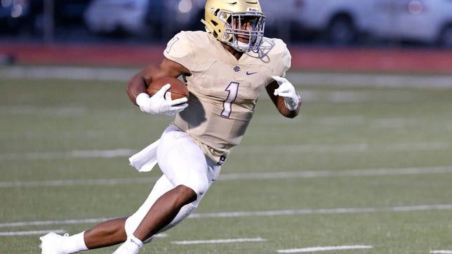 Early season highlights of Christian Brothers (TN) 4-star running back Dallan Hayden through his first three games of his junior year.