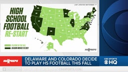 Colorado and Delaware reverse decision and can play football in the fall