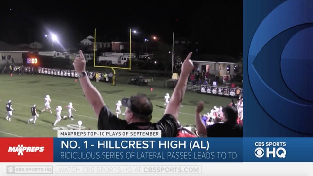 Steve Montoya and Zack Poff take a look at the Top 10 Plays of September led by a wild finish in Alabama.