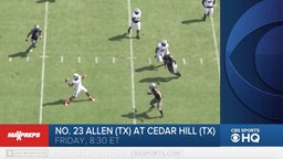 No. 23 Allen vs. Cedar Hill preview in huge Texas high school football showdown