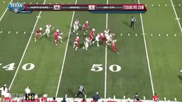 Texas A&M commit Shadrach Banks hurdles defender and scores touchdown