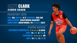 Skyy Clark making college announcement on CBS Sports HQ