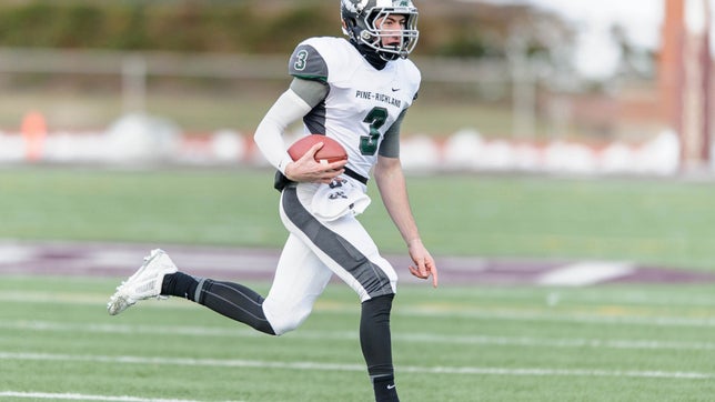 High school football highlights of the Dallas Cowboys' Ben DiNucci during his senior season at Pine-Richland (PA) in 2014.