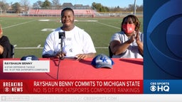 Breaking: Four-star defensive tackle Rayshaun Benny commits to Michigan State