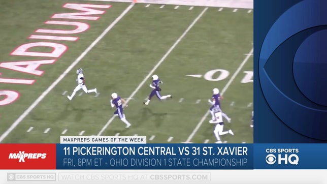 Steve Montoya and Zack Poff take a look at the biggest game of the week as No. 11 Pickerington Central faces No. 31 St. Xavier in the Ohio Division 1 state championship.