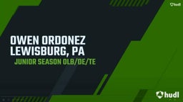 Owen Ordonez Junior Season 20-21