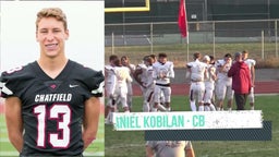 Daniel Kobilan 3 Forced Fumbles, Fumble Recovery, 7 Tackles | Chatfield @ Montrose 10.9.2020