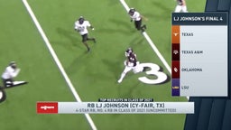 Cy-Fair's 4-star running back L.J. Johnson // Top 50 player overall in Class of 2021
