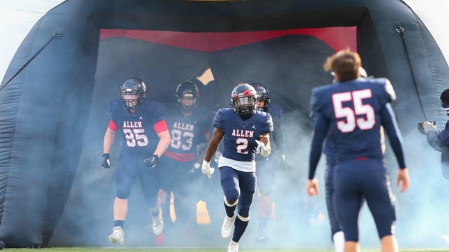 Highlights of No. 11 Allen's (TX) 59-35 win over Braswell (TX) to finish the regular season 8-0. It was the Eagles' state best 83rd consecutive regular season win.