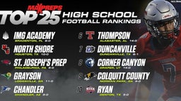 Top 25 high school football rankings // Week 17
