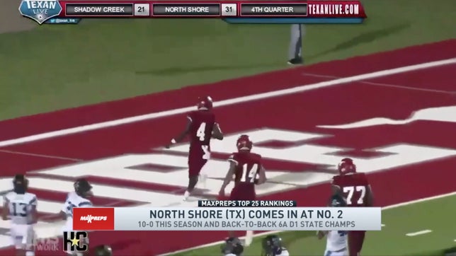 Steve Montoya and Zack Poff join Tommy Tran on CBS HQ to break down No. 2 North Shore's chances of winning a third consecutive 6A Division 1 Texas state title.