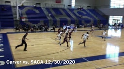 Mitch Taylor- Carver vs. SACA Highlights 12/30/2020