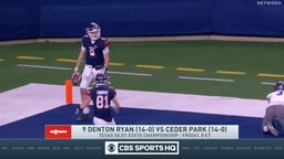 Texas high school football playoffs: No. 9 Denton Ryan vs. Cedar Park preview
