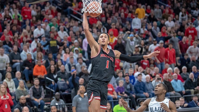 Jalen Suggs was a two-sport standout and was named first-team basketball All-American and Minnesota's Mr. Football. He was also named MaxPreps 2019-2020 Male Athlete of the Year.