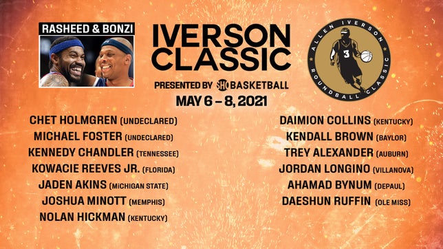 Team Loyalty will be led by Jackson and Barnes while four-time NBA All-Star Rasheed
Wallace and 10-year NBA veteran Bonzi Wells will head up Team Honor. Roster highlights
include University of South Carolina commit Raven Johnson, who will become the first women’s
basketball player in history to compete in a men’s All-American game. Other notables include
7’1” sensation Chet Holmgren, who remains undecided, Duke University commit Paolo
Banchero, University of Alabama signee J.D. Davison and Memphis native and University of
Tennessee commit Kennedy Chandler. The star-studded rosters include commits to 21 of the
nation’s top basketball schools with three of the game’s participants still undecided heading into
the showcase event.