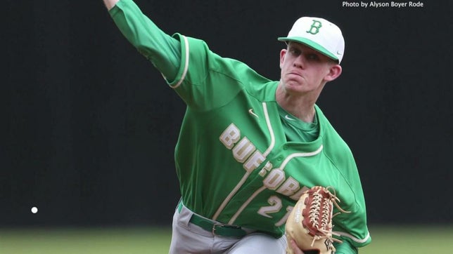 Class of 2022 pitcher Dylan Lesko of Buford High School is one of the top pitchers in the country. He also can hit as well.