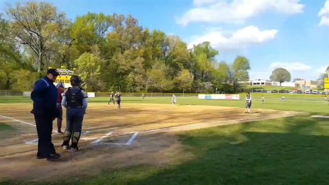 Hannah West Homerun vs. Central